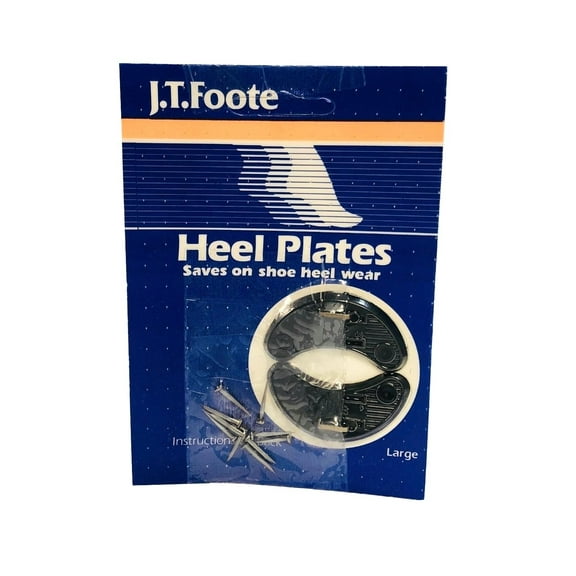 JT Foote Heel Plates, Large