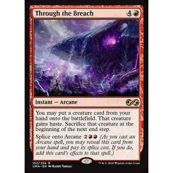 MtG Ultimate Masters Rare Through the Breach #152