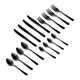 thumbnail image 1 of Set de Cubiertos Ideen de Acero Inoxidable Color Negro para 4 personas - 16 piezas, 1 of 5