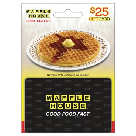 Wafflehouse $25 Gift Card