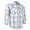 28 White Plaid, variant on Coevals Club Mens Pearl Snap Plaid Western Cowboy Button Up Long Sleeve Shirts White Plaid 28 Large