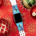 thumbnail image 2 of Peanuts Holiday Happiness HD Unisex Watch Band for Apple Watch - 42/44/45/49mm(46mm Series 10) Long Christmas Tree by Affinity Bands, 2 of 4