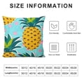 thumbnail image 5 of SHANXI Cute Throw Pillow Cover Decorative Square Pillowcase Throw Cushion Case for Bedroom, Living Room, Sofa, Couch and Bed, 24x24in, 5 of 5