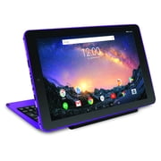 RCA Galileo Pro 11.5" 32GB 2-in-1 Tablet with Keyboard Case Android OS, Purple (Google Classroom Ready)