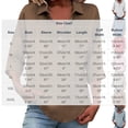 thumbnail image 3 of Neewe Women's Cotton Linen 3/4 Sleeves Lapel Collar Button Shirts Casual Summer Tops Basic Daily Tees, 3 of 7