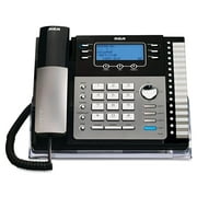 Angle View: RCA ViSYS 25424RE1 Four-Line Phone with Caller ID