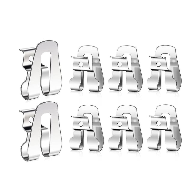 Newway 8pcs Belt Clip for Ryobi and Ridgid 18 Volt Tools - Belt Hook with Screw Included_Special Gift