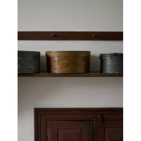 Village Shaker Chest Shaker Village at Pleasant Hill, Lexington, Kentucky, United States of America, North America Print Wall Art By Snell Michael ()