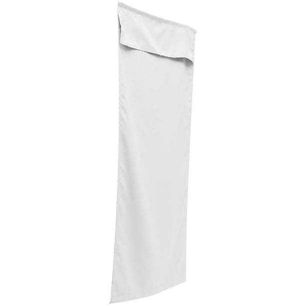 Blackout Drape Window Curtain for Home Use White Thermal Insulating Fabric