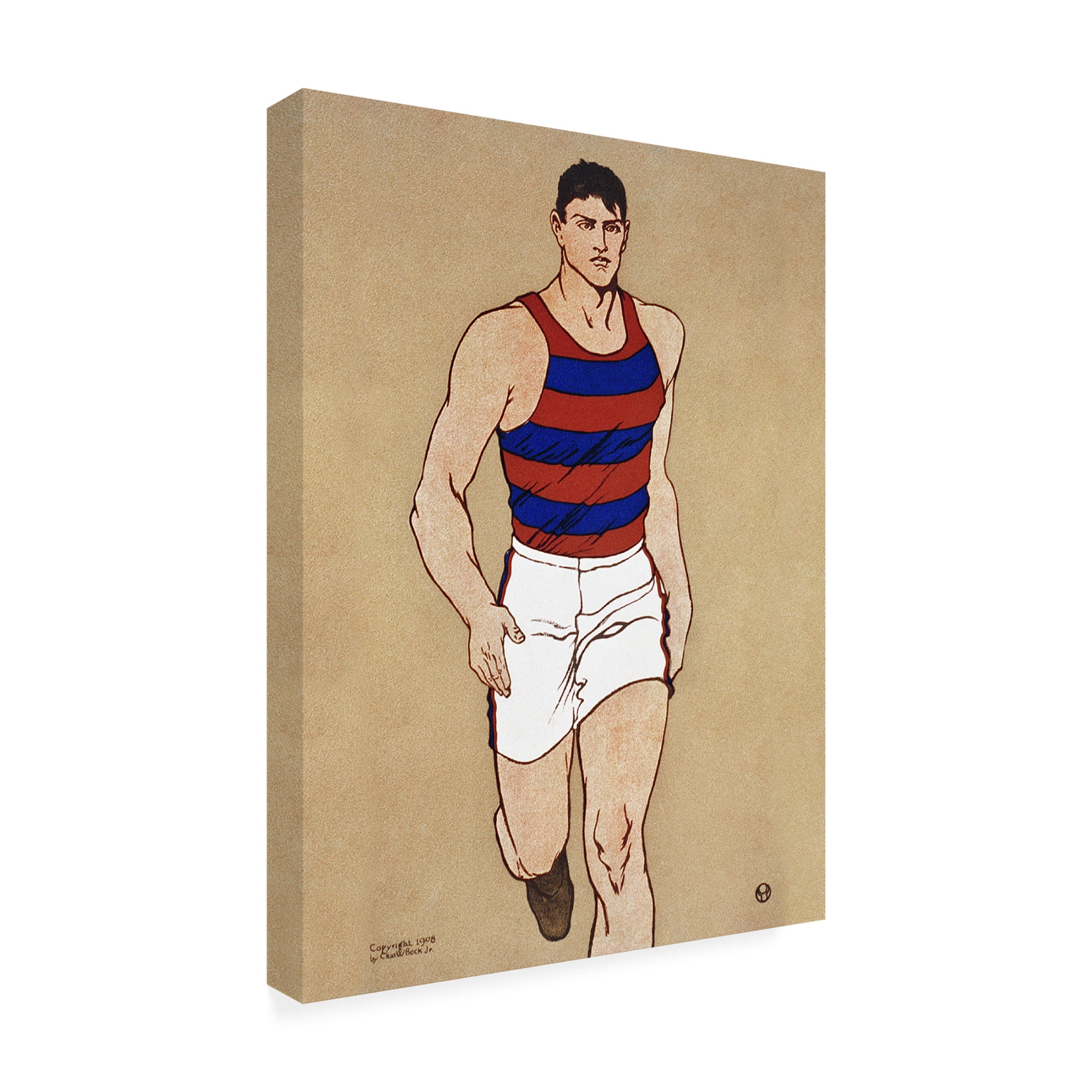 Trademark Fine Art Edward Penfield  Penfield Vintage Sports Illustrations III Canvas Wall Art