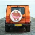 thumbnail image 2 of Daiia Sloth with Donuts1 Tire Covers , Travel Trailer Camper Truck SUV Motorhome Waterproof Wheel Cover, Sun Rain Snow Protector-14 inch, 2 of 9