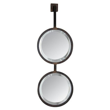 Foreside Home And Garden Small Double Round Wall Mirror Com Garden Small Double Round Wall Mirror