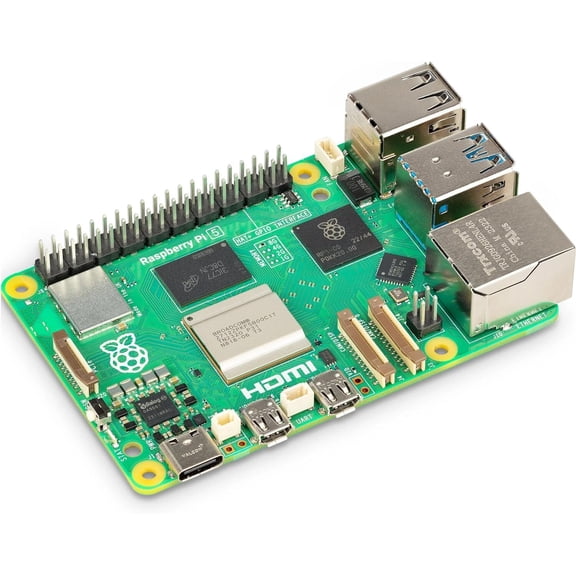 Raspberry Pi 5 4GB Single Board 2.4GHz Quad-core 64-bit Arm Cortex-A76 CPU