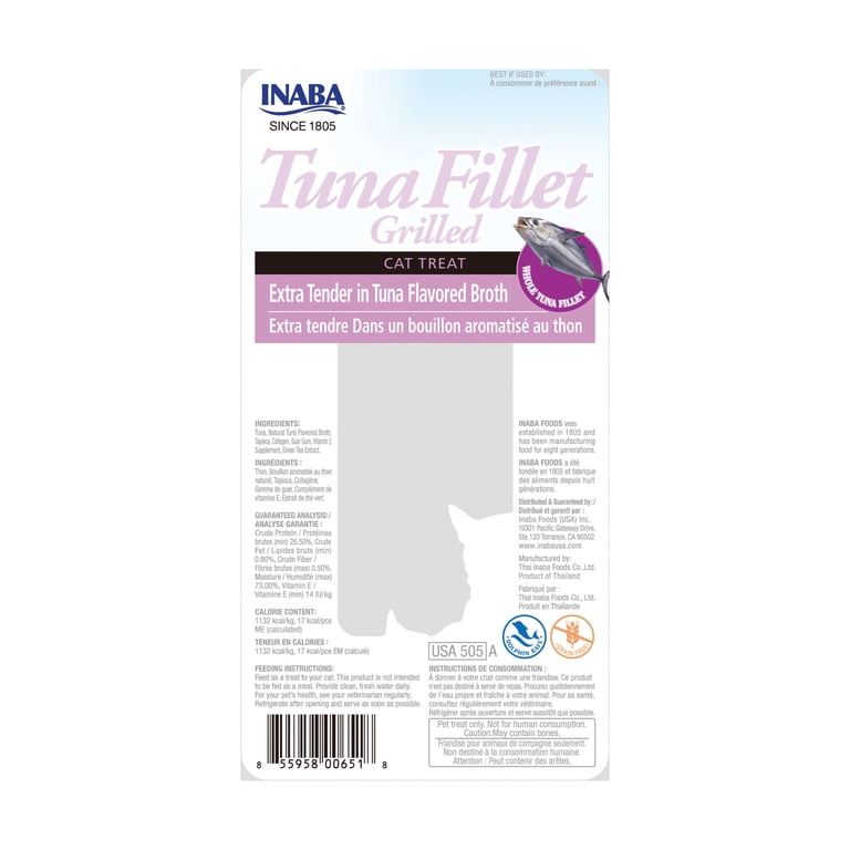 Inaba Premium Hand-Cut Grilled Tuna Fillet, 6 Pack 0.52 oz. photo 2