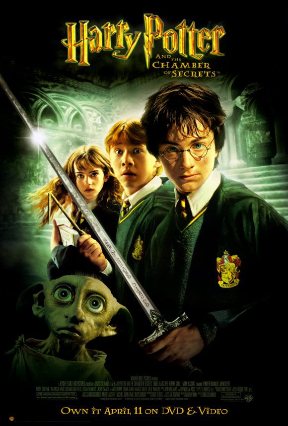 HARRY POTTER AND THE CHAMBER OF SECRETS 2002 MOVIE ORIGINAL PRINT PREMIUM POSTER 