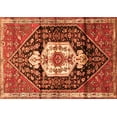 thumbnail image 1 of Ahgly Company Indoor Rectangle Persian Orange Traditional Area Rugs, 7' x 9', 1 of 1