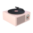 thumbnail image 4 of Sistema de sonido de vinilo Retro tocadiscos de vinilo Sistema de sonido doméstico inalámbrico Mini USB Sistema de inserción de tarjetas para exteriores, 4 of 6