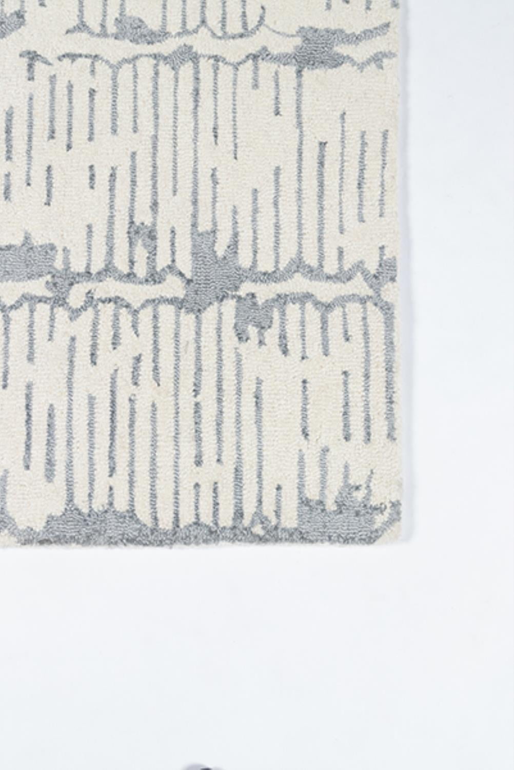 Momeni Smith Contemporary Hand Tufted Grey Area Rug 2' X 3'