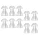 thumbnail image 4 of 10 tapones para los oídos, reemplazos de tapones para los oídos, accesorios, para los oídos con forma de , resistentes, portátiles, suaves y S, 4 of 8