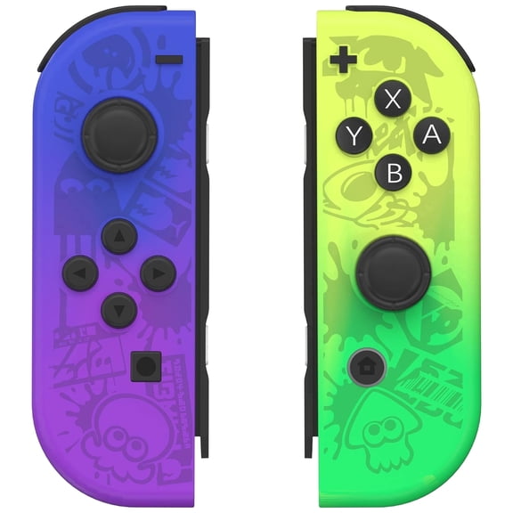 SIXGOLDHUA Game Controller for Nintendo Switch Controller, Switch Remote Joypad (L/R) Support Vibration/Motion Control/Wake-Up - Splash