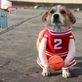 thumbnail image 6 of Basketball Player Pet Pet with Ball Halloween Christmas For Dog And Cat, 6 of 7