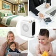 thumbnail image 5 of YZEGDCH Space Heater for Indoor Use,Overheat Protection,Tip-Over Protection,Low Noise Heating,Safe Electric Portable Small Heater for Office Home Room,10.2"x9.6"x4.9", 5 of 8