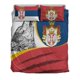 thumbnail image 3 of Juego de cama Serbia Bandera de Serbia RLT7, 3 of 6