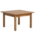 thumbnail image 3 of Resenkos End Table,Dining Table, Living Room Table,39.4'' Square Dining Table Kitchen Table with Solid Wood Legs for 4,Oak, 3 of 4