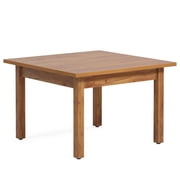 Barara King Dining Table, Kitchen Dining Table,39.4'' Square Dining Table Kitchen Table with Solid Wood Legs for 4,Oak