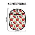 thumbnail image 3 of Pofeuu Rose Flowers Print Silicone Pot Mat Mitten With Hanging Loop Heat Resistant Oven Mitts Non-Slip Bbq Baking Smoking Potholders, 3 of 7