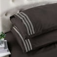 thumbnail image 4 of Home Soft Things Luxury Bed Sheet 4 Piece Set - Chocolate - King, 4 of 8