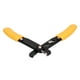 thumbnail image 5 of Cortador pelacables Mini herramienta de pelado de cables de mano ajustable amarillo, 5 of 10