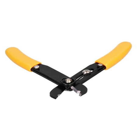

Brrnoo Wire Cutting Stripper Cable Cutting Stripping Tool Wire Stripper Cutter Mini Adjustable Handheld Cable Cutting Stripping Tool Yellow