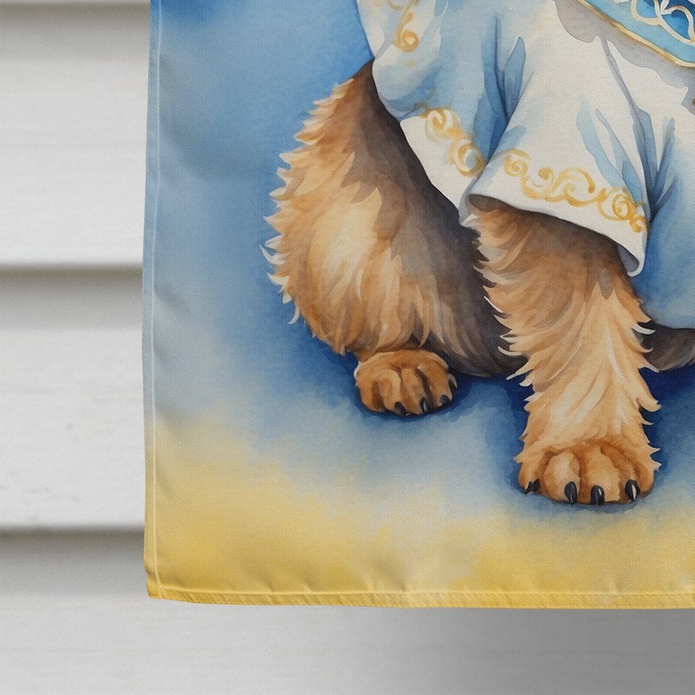 Caroline's Treasures DAC7044CHF Norwich Terrier My Angel House Flag Large Porch Sleeve Pole Decorative Outside Yard Banner Artwork Wall Hanging, Polyester, House Size, Multicolor