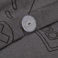 thumbnail image 4 of Bouclair Wade Gris - Ensemble Housse de Couette 3 Pcs Lit Simple, 4 of 10