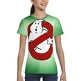 thumbnail image 4 of Ghostbusters Logo Youth Unisex T-Shirt Crewneck Short Sleeve Double-Sided Print Tee Shirts Top For Boys Girls Kid Teen Large, 4 of 6