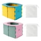 thumbnail image 4 of Inodoro para acampar, inodoro para automóvil, con bolsas de repuesto, inodoro tipo cubo, inodoro de viaje, Rosado, 4 of 4