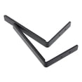 thumbnail image 1 of Minkissy 2Pcs Soundbar Bracket Speaker Shelf Wall Mount Audio Enthusiasts Black, 1 of 8