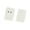 White, variant on BZGTZT Women Winter Boot Cuffs Socks Cable Knitted Boot Cuffs Socks Short Knitted Leg Warmers Button Boot Toppers