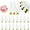 White, variant on 16 Pcs Wax Tips for Nail Rhinestones Replacement Diamond Painting Head Tips Rhinestone Picker Tool for Nail Dotting Pen to Pick Up Nail Gem Jewelry, Wax Head Accessories(White)