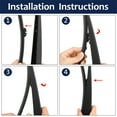 thumbnail image 4 of Unique Bargains 410mm 16' Rear Window Windshield Wiper Blade Arm Set for 00-04 Volvo V70, 4 of 4