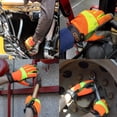 thumbnail image 6 of HANDLANDY Hi-vis Reflective Work Gloves, Anti Vibration Safety Gloves, Orange Flexible Spandex Back, XL, 6 of 6