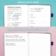Clever Fox Password Book