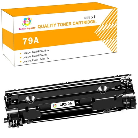 Toner H-Party Compatible Toner Cartridge Replacement for HP CF279A Used for HP LaserJet Pro MFP M26nw M26a, LaserJet Pro M12w M12a Printer Ink (Black,1-Pack)