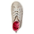 thumbnail image 3 of Wonder Nation Baby Girl Heart High Top Sneaker, Sizes 2-6, 3 of 3