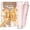Pink, variant on Bikini Trimmer for Women, 2 in 1 Electric Shaver for Women, Pubic Hair Trimmer Waterproof IPX7 with LED, Bikini Razor for Leg Arm Underarm Bikini Area, Pull Bows Gift Box for Friends - Shell White