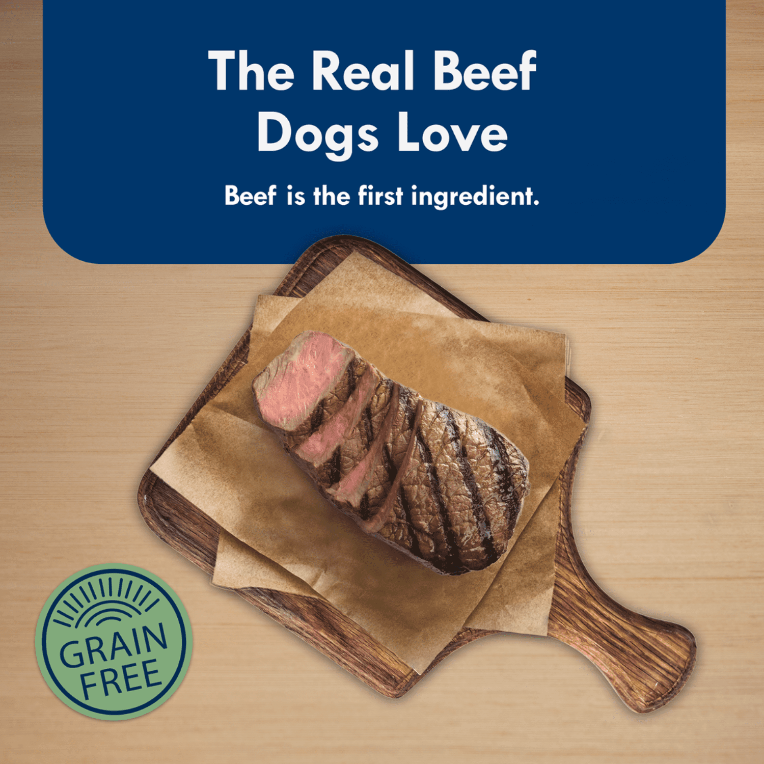 Blue Buffalo Delights Wet Dog Food, Small Breed, New York Strip Flavor, 3.5 oz Cup, 99g