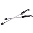 thumbnail image 1 of Pincho de bicicleta de montaña de aleación ZTTO, pinchos de bicicleta de colores antioxidantes portátiles, actualización de piezas de repuesto, accesorios, negro, 1 par Inevent OD003328-05, 1 of 5