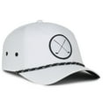 thumbnail image 3 of Signatures Men's Performance Golf Hat, Snapback, One Size, White, 3 of 8