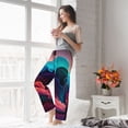 thumbnail image 5 of Rateoe Colorful Surreal Landscape Pattern Women’s Ultra-Soft Comfy Pajama Lounge Pants Sleepwear,Comfortable Lounge Wear,lightweight Pajamas, Casual Home Wear-Medium, 5 of 6